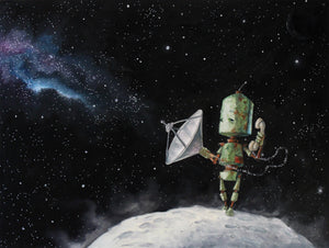 Tele-Moon Bot - Lauren Briere - Print