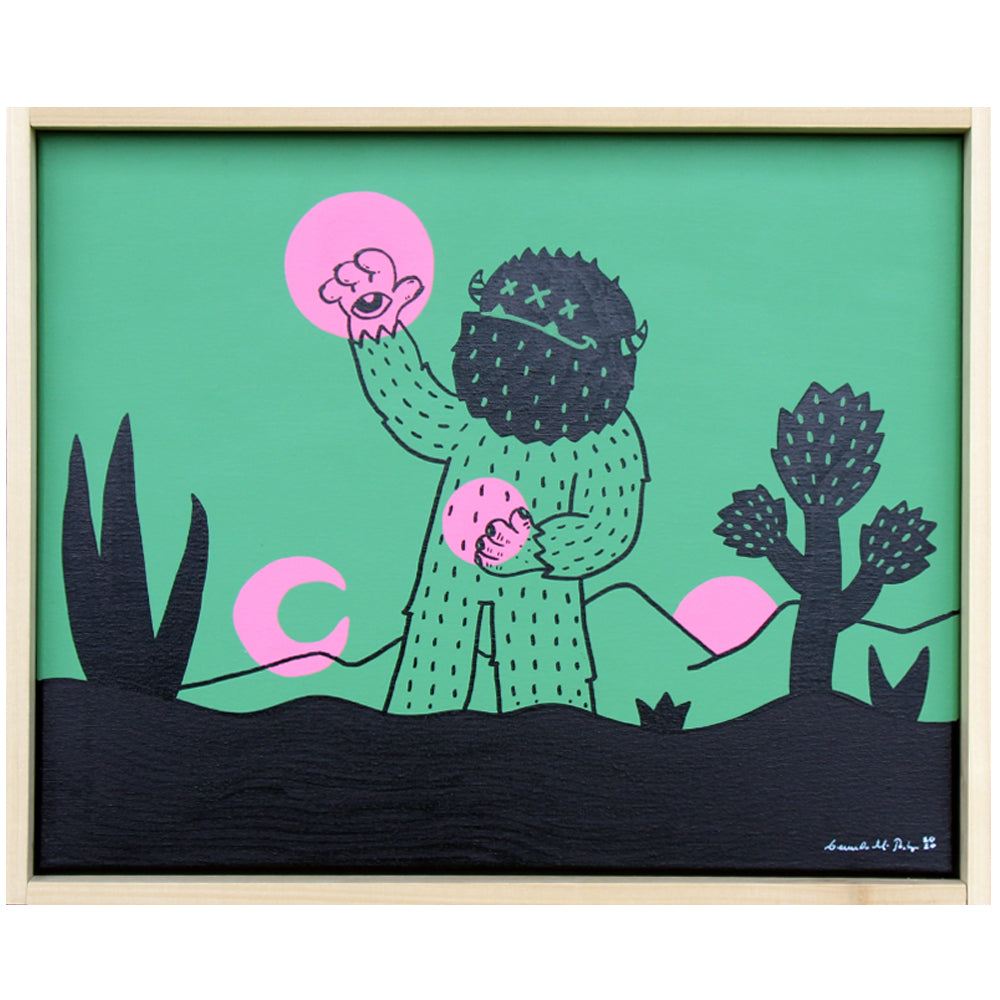 The Moon Collector - Gerardo Rodriguez - 20x16"