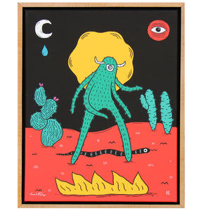The Wandering Cactus - Gerardo Rodriguez - 16x20"