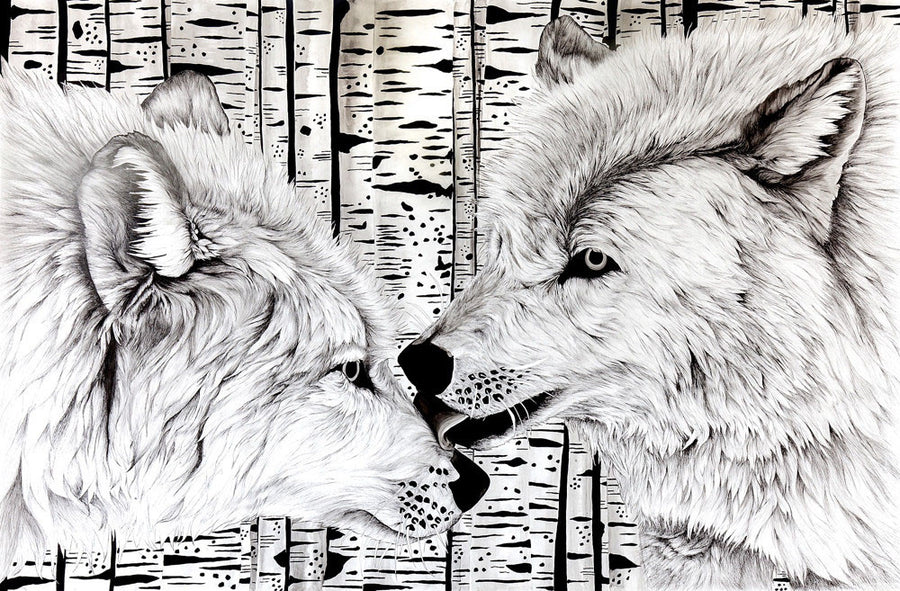 The Wolves - Flip Solomon - 10x13"