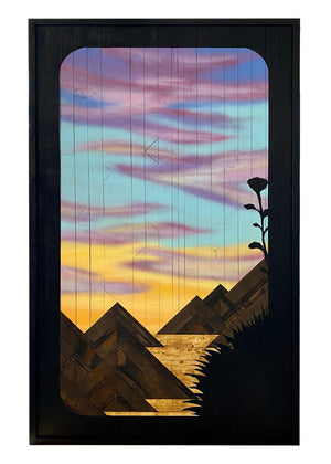 Through the Desert Window - Raymond Allen - 29.25 x 49.5"