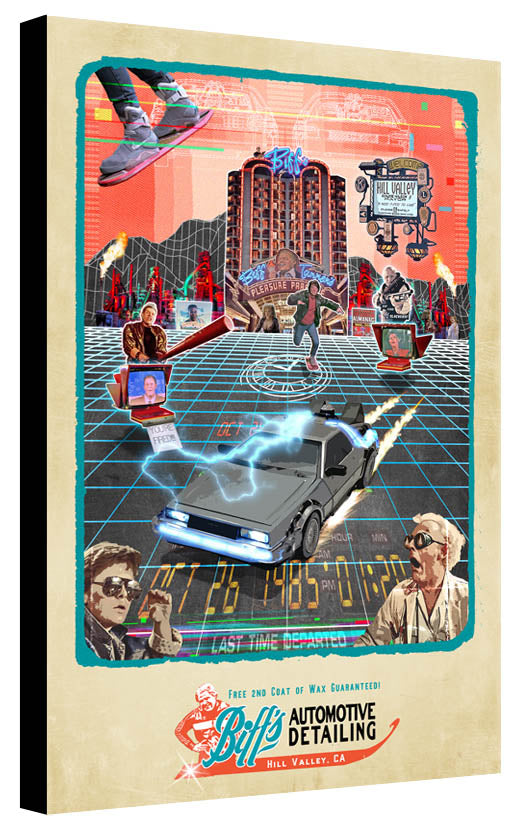 80's Movie Tribute Series - Back to the Future 2 by Jake Bryer