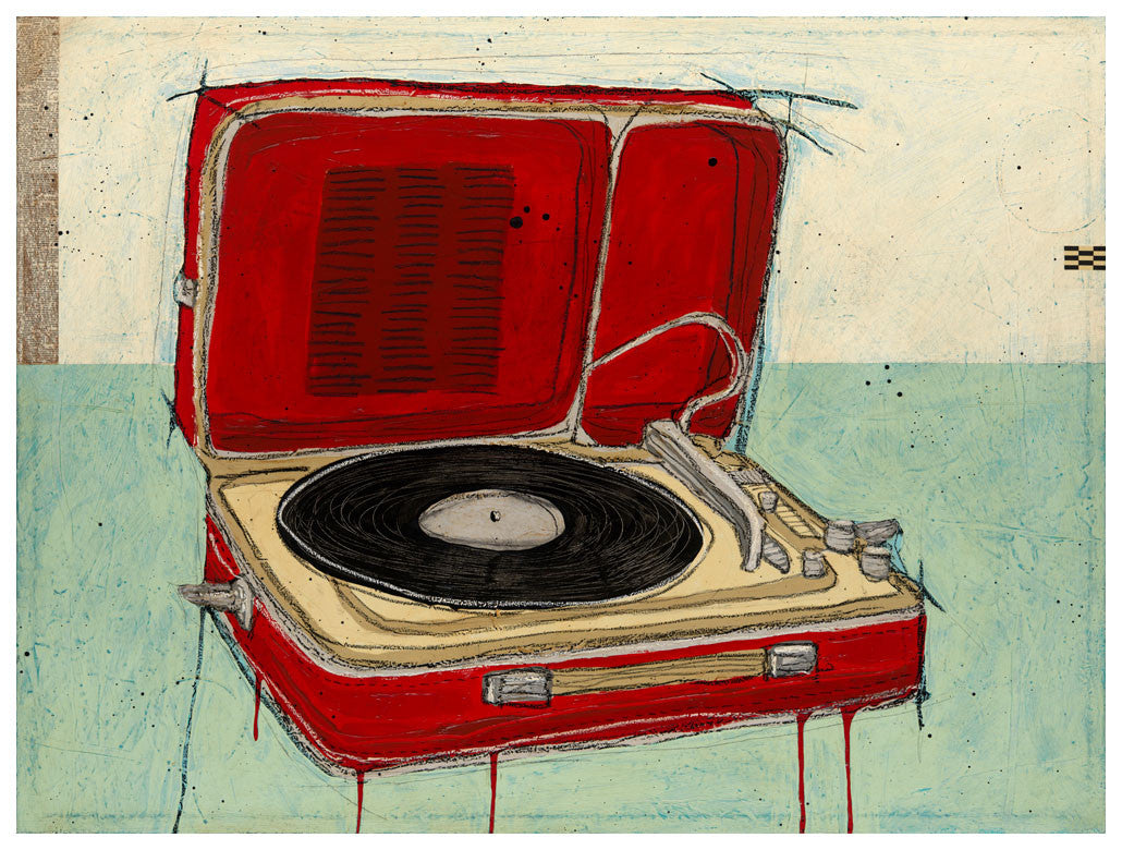Turntable Ink Art Turntable Art