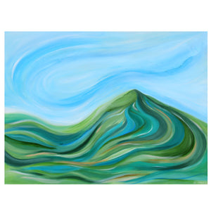 Whispering Andes - Ahn Hee Strain - 36x24"