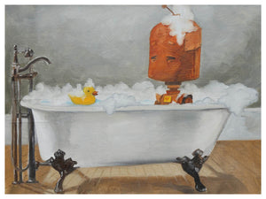 Bathtub Bot - Lauren Briere - Print