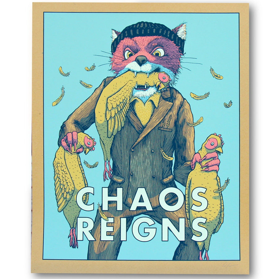 Chaos Reigns - Dan Grissom - 16x20"