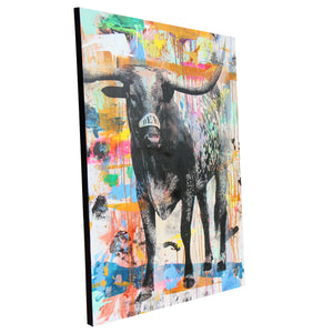 Longhorn Graffitti - Judy Paul - 36x48"