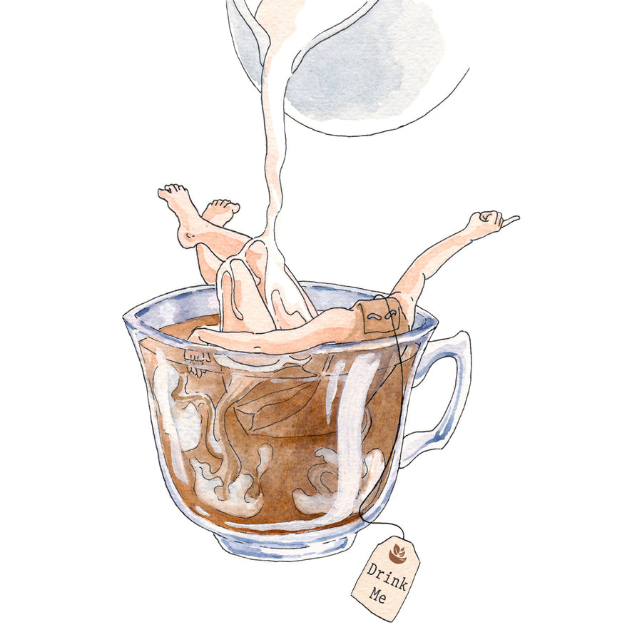 Tea with Milk - Jennifer Pate - 8x10"