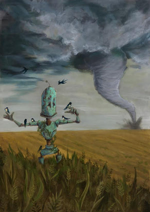 Tornado Bot - Lauren Briere - Print